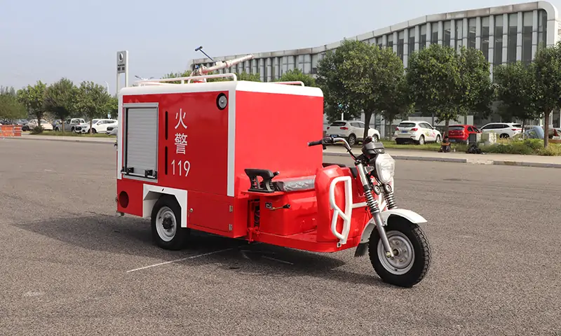 小型三轮消防车：物业景区园林消防安全的理想之选