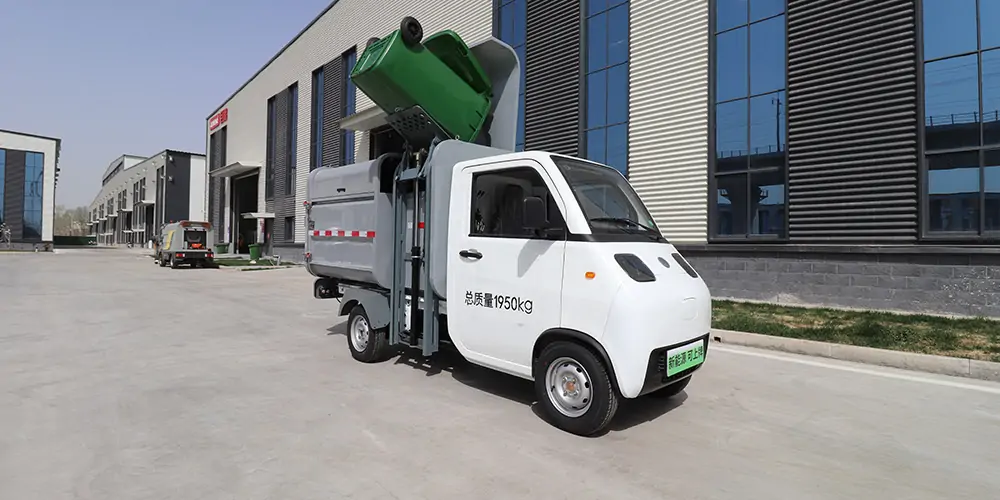 新能源侧装垃圾车，垃圾运输车，垃圾车，侧装式垃圾车
