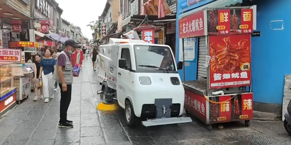 新能源洗扫车_小型新能源洗扫车_洗扫车_纯电动洗扫车
