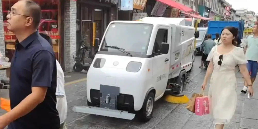 新能源洗扫车_小型新能源洗扫车_洗扫车_纯电动洗扫车