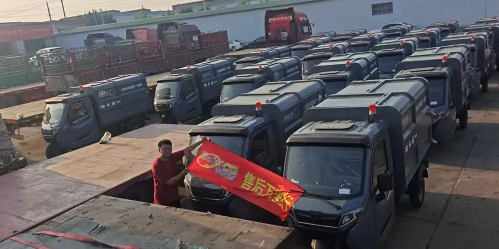 新能源侧装垃圾车_侧装垃圾车_垃圾车_小型环卫车