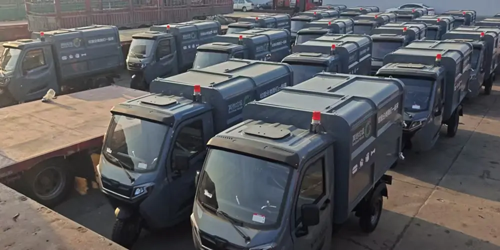 新能源侧装垃圾车_侧装垃圾车_垃圾车_小型环卫车