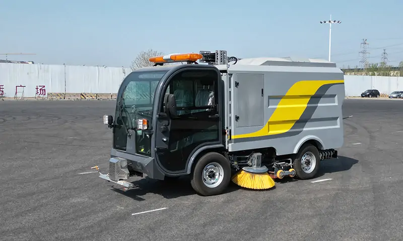 纯电动洗扫车——打造智慧城市环卫新模式
