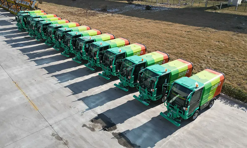 纯电动四轮高压清洗车：高效清洁与绿色环保的完美结合