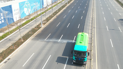 新能源洒水车BY-X25000工作模式